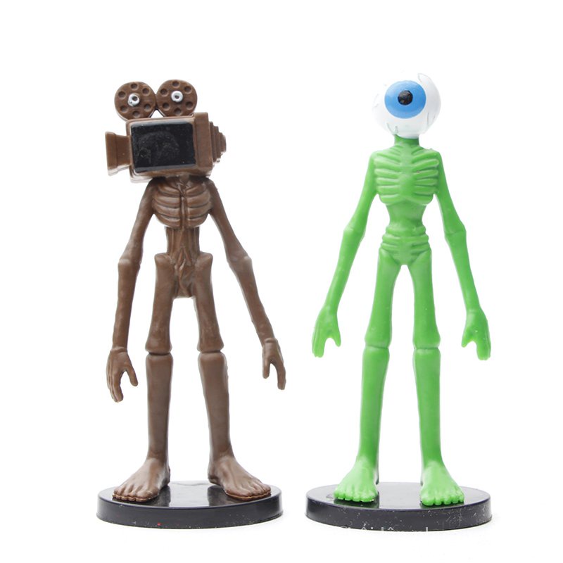 Set 6 mô hình nhân vật hoạt hình Scp 6789 kích thước 10cm