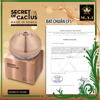 Body Secret Of Cactus - Kem body Xương Rồng