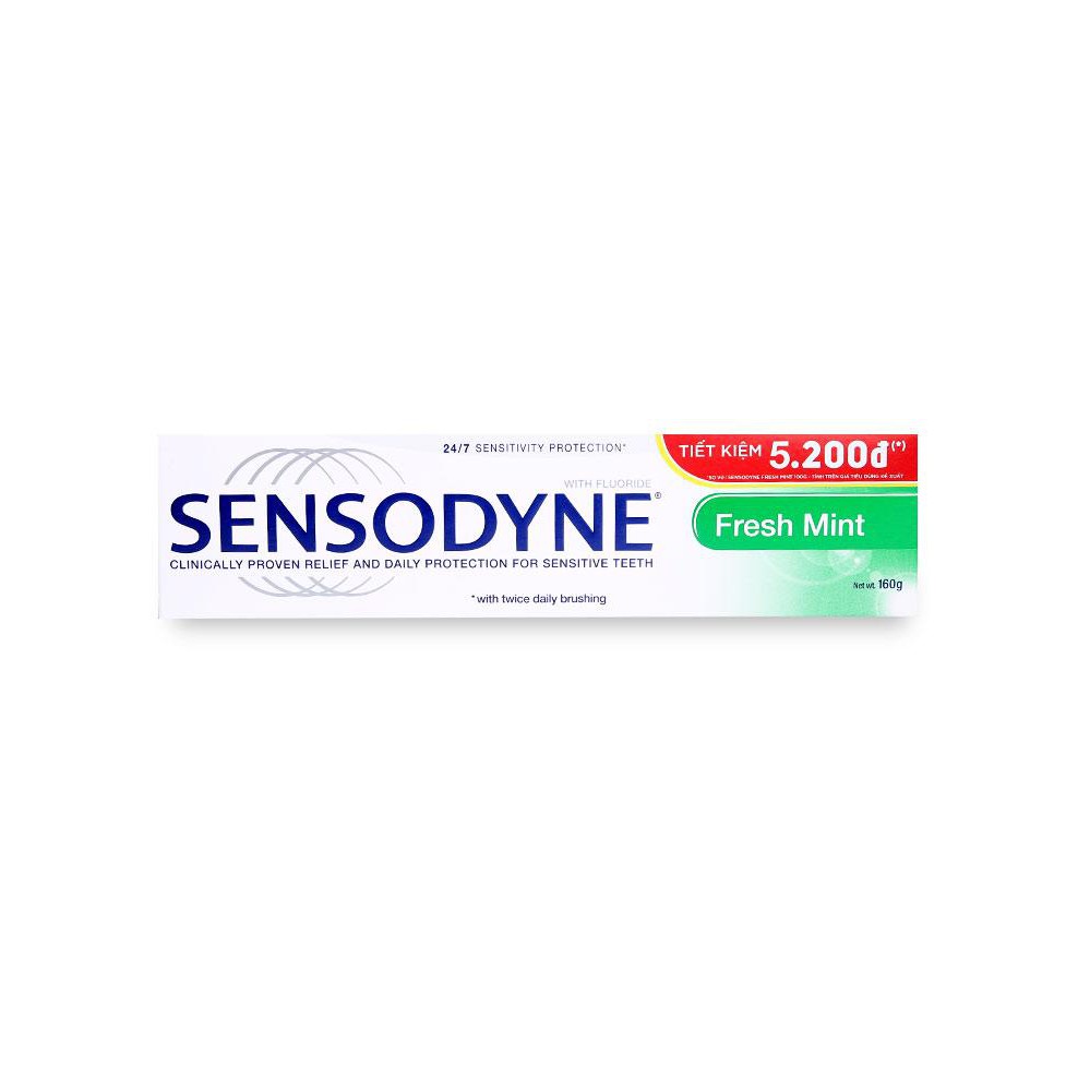 Kem Đánh Răng Sensodyne Bạc Hà 160G