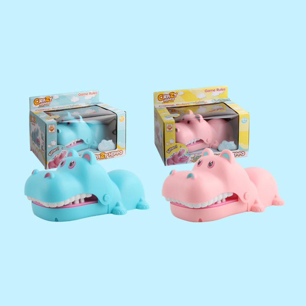 Trò chơi Hà Mã cắn tay có đèn và tiếng cười