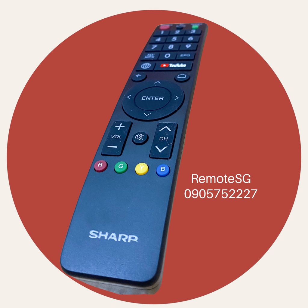 REMOTE ĐIỀU KHIỂN TIVI SMART  SHARP