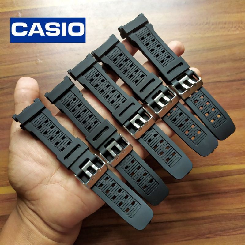 Dây đeo đồng hồ màu đen Casio G shock MUDMAN G9000 G-9000