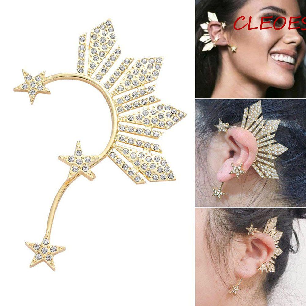 1 Khuyên Đeo Vành Tai Không Cần Xỏ Lỗ Thời Trang