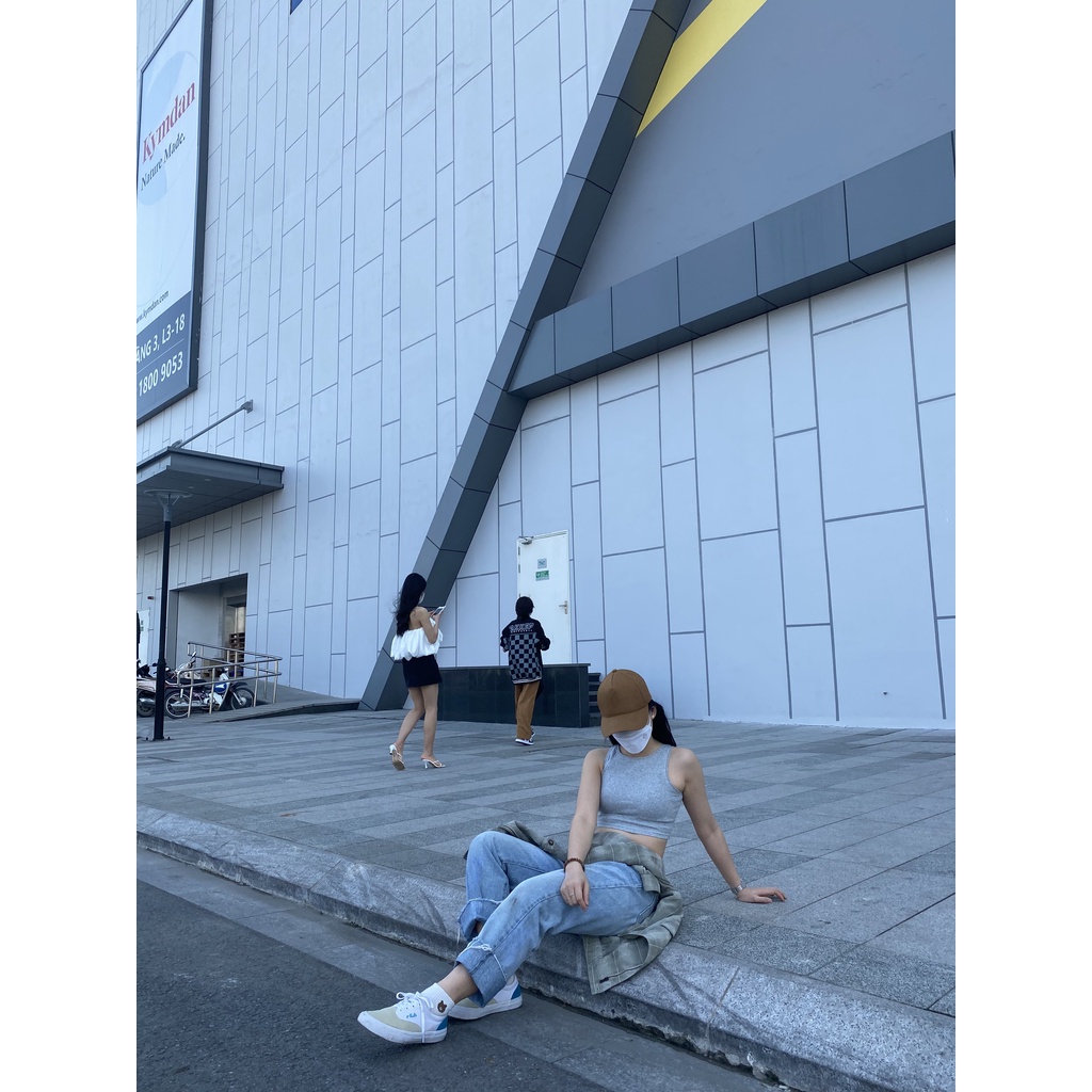 Áo Balo Croptop Nữ Basic Len Tăm Co Giãn SERAPHIC  BL02 | BigBuy360 - bigbuy360.vn