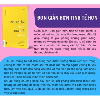 Sách - Đơn giản hơn, tinh tế hơn