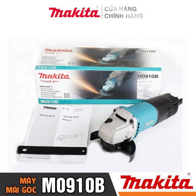 [Chính Hãng] Máy Mài Góc Makita M0910B (540W-100MM) - Công Tắc Đuôi Bảo Hành Tại Các TTBH Toàn Quốc