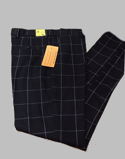 Quần âu nam kẻ caro (kèm ảnh thật) | BigBuy360 - bigbuy360.vn