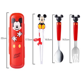 (SET QUÀ TẶNG) BỘ ĂN DẶM DISNEY CHO BÉ (MICKEY/MINNIE/ELSA/MC QUEEN)