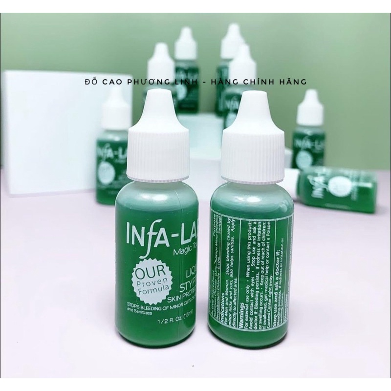 Dung dịch cầm máu INFA LAB trong làm nail