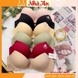 Áo lót su đúc 💥 GIÁ TẬN XƯỞNG💥Áo lót su đúc hình hoa sen có bàn tay nâng ngực, mút dày 3 phân siêu nâng ngực