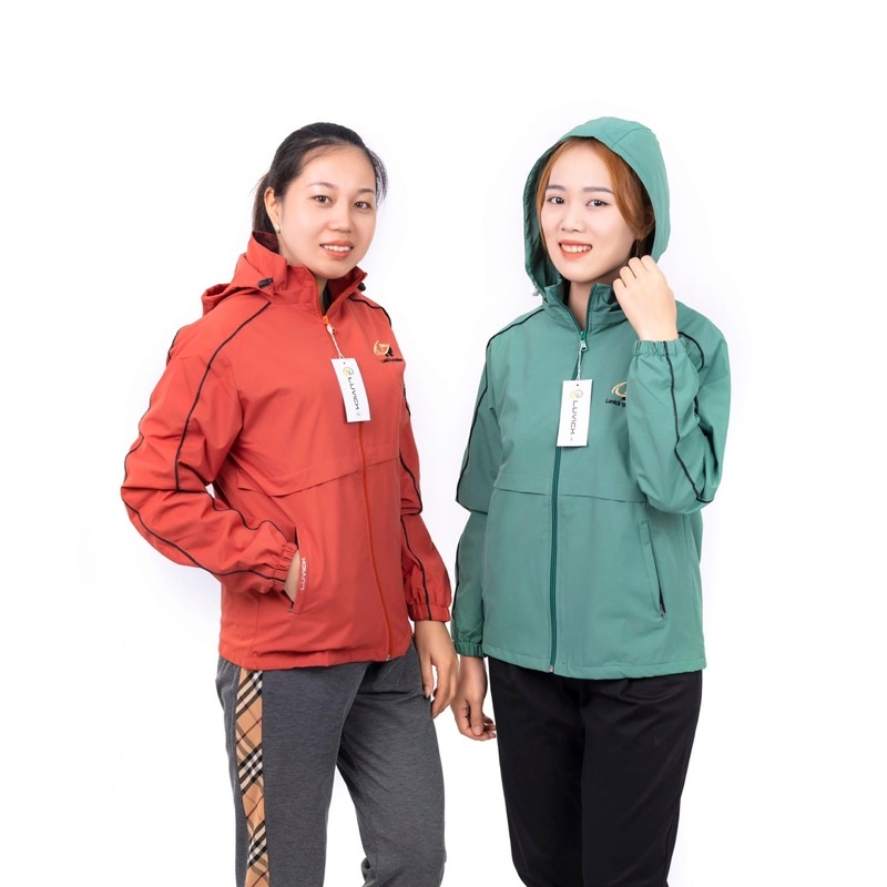 Áo Khoác Nữ Chống Thấm Nước, Lót Nỉ Cao Cấp