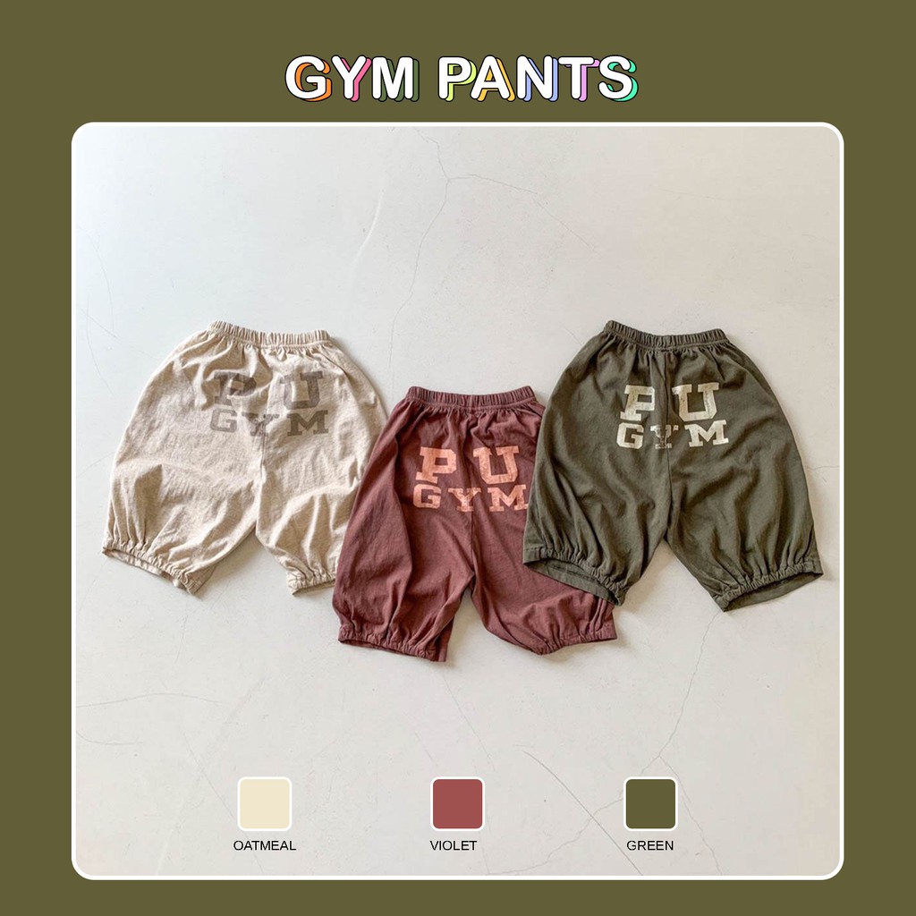 Quần baggy Hàn Quốc đáy thụng bé trai & bé gái - NEWKIZ