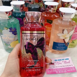 Sữa tắm Bath & Body Works
