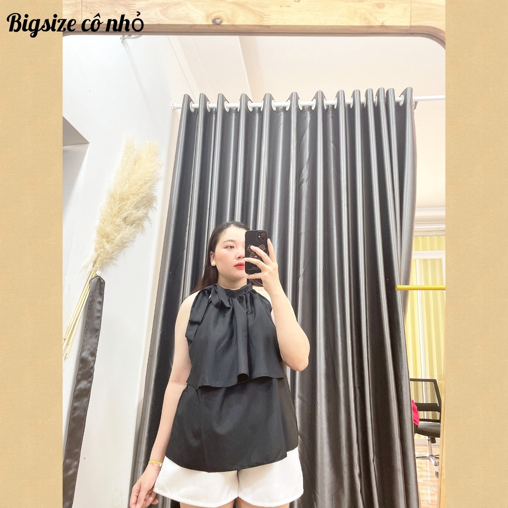 Áo Sơ Mi Nữ Bigsize Tầng Dễ Thương Mặc Đi Biển,Đi Chill Cực Xinh MÃ AT12