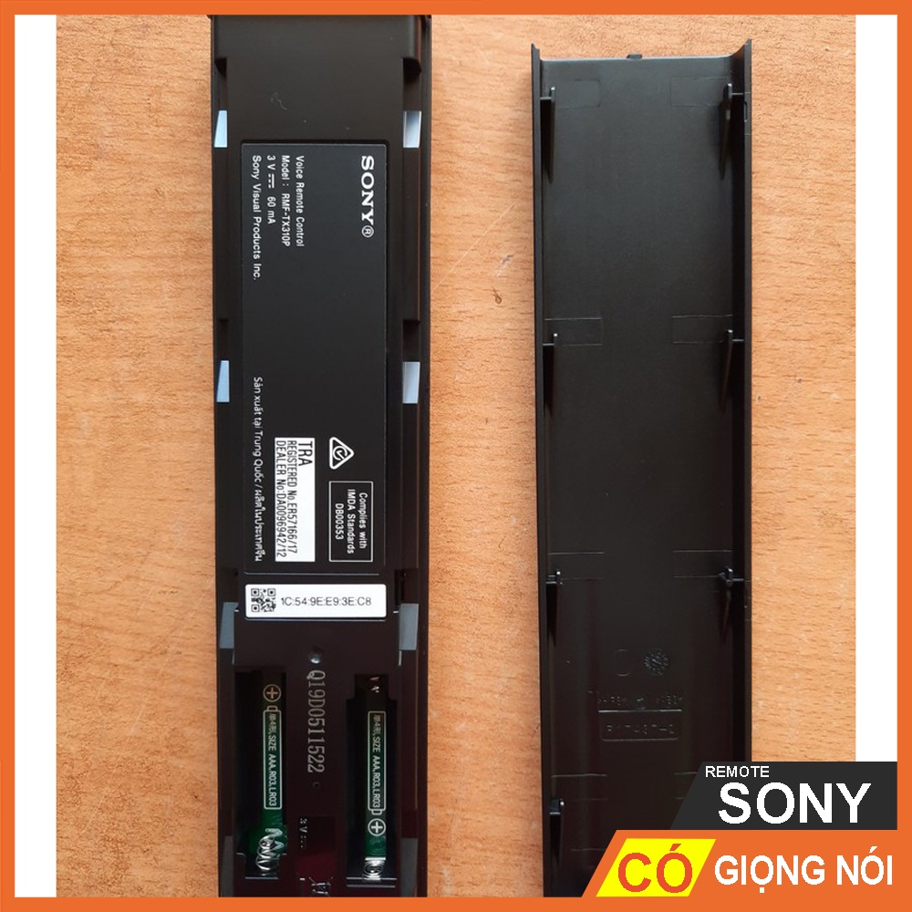 Điều khiển Tivi Sony giọng nói TX310p - Remote Sony Tx310p có giọng nói chính hãng