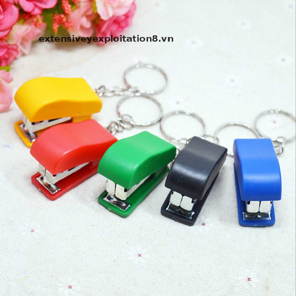Móc Khóa Bấm Lỗ Mini Dễ Thương Di Động Tiện Dụng Cho Trường Học / Văn Phòng