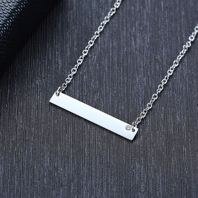 Vnox Dây Chuyền Hợp Kim Mặt Hình Thanh Gỗ Độc Đáo Thời Trang Cho Nữ