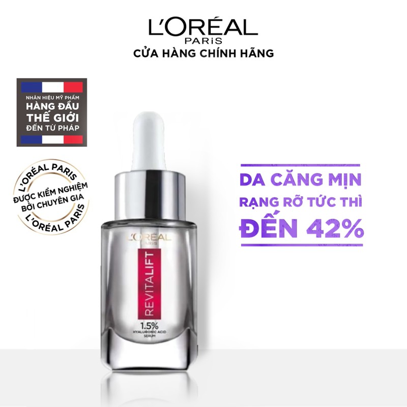 [Mã FMCGMALL giảm 8% Tối đa 40K đơn 250K] Bộ dưỡng trắng chống thâm nám và siêu cấp ẩm căng mịn da L'Oreal Paris