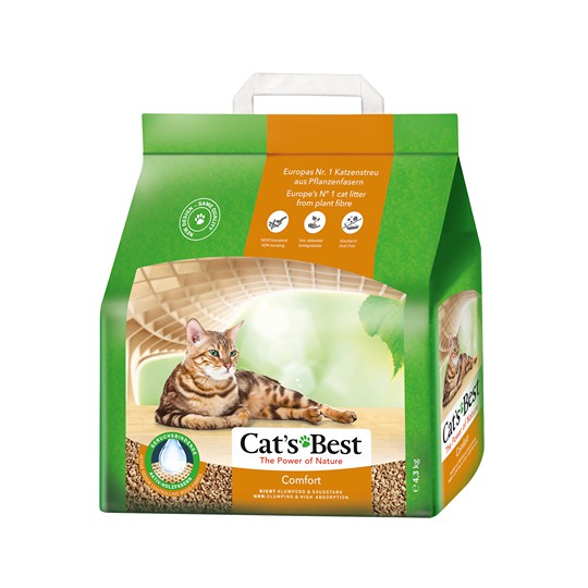 Cát gỗ hữu cơ Cat’s Best Comfort (10L)