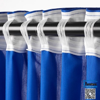 MEGA SALE TO 19% RÈM VẢI VIVAN IKEA - XANH DƯƠNG (hàng chính hãng)