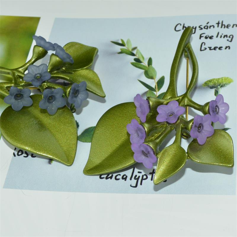 Trâm Cài Áo Hình Hoa Tử Đinh Hương Thời Trang Cho Nữ