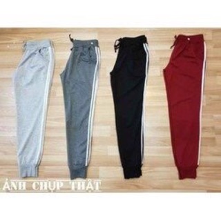 Quần jogger nam 3 sọc có bo