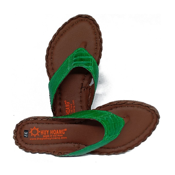 Dép nữ da đà điểu nhiều loại nhiều màu HP7409-10-11-12