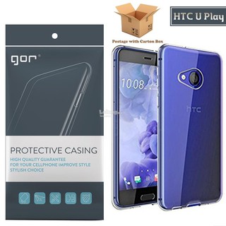 Ốp lưng trong suốt gor htc u play