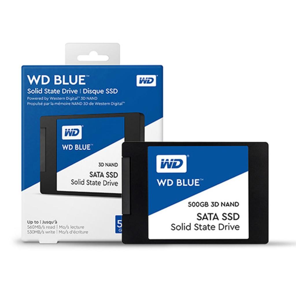 3D NAND SATA SSD 1TB Màu xanh lam 3D NAND SSD cho PC bên trong SATA III 6 Gb / s SATA SSD