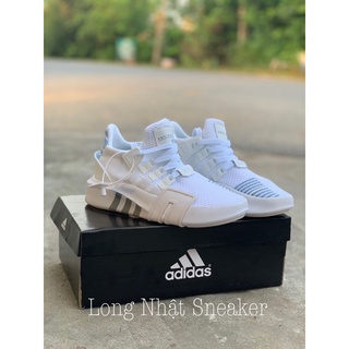 Giày EQT Fullbox cao cấp màu trắng xanh nam nữ