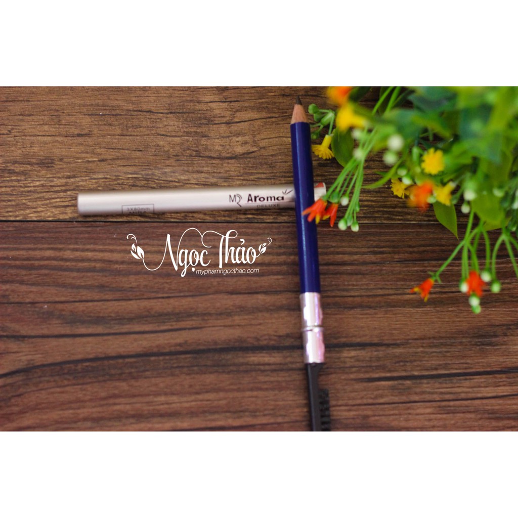 Chì vẽ chân mày Aroma Eyebrow Pencil Hàn Quốc 2g - Hàng chính hãng