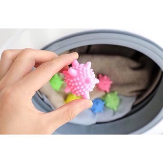 Bóng giặt nhím cầu gai giặt đồ máy giặt siêu sạch 2379 SHOP GIÁ RẺ VP88