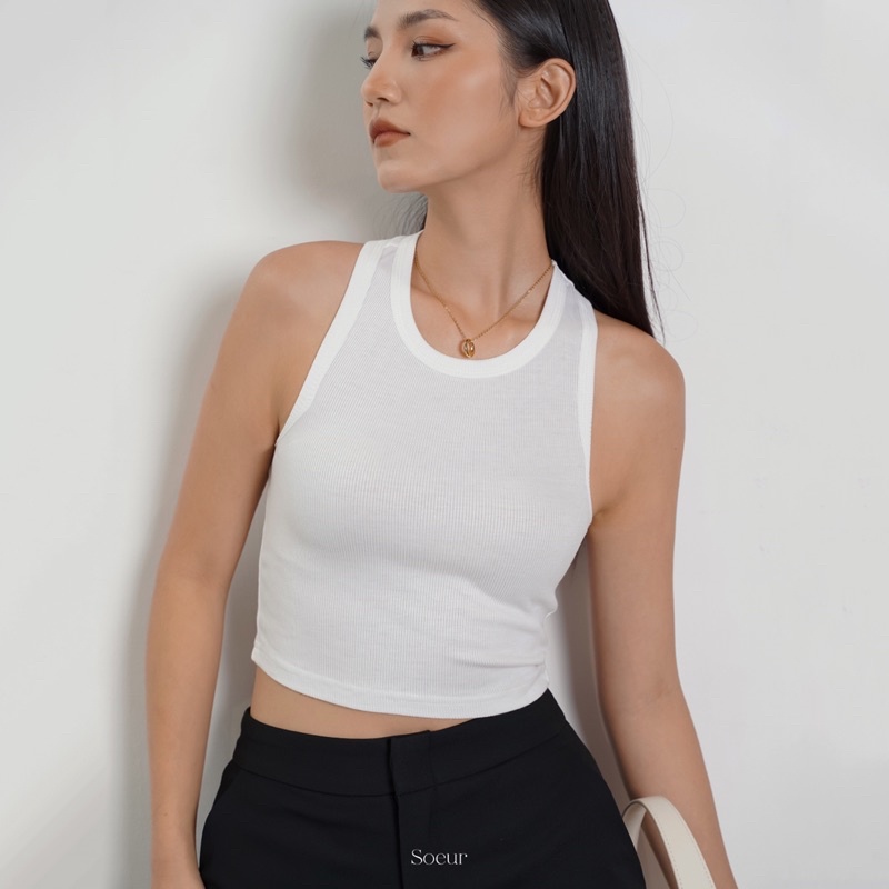 ÁO CROPTOP - SOEUR ANIE CROPPED TANKTOP