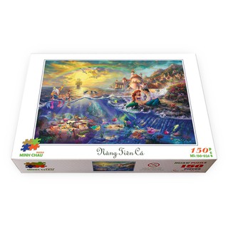 Tranh xếp hình 150 mảnh – Nàng Tiên Cá