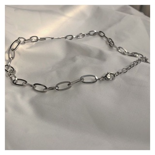 Vòng cổ dây xích cá tính