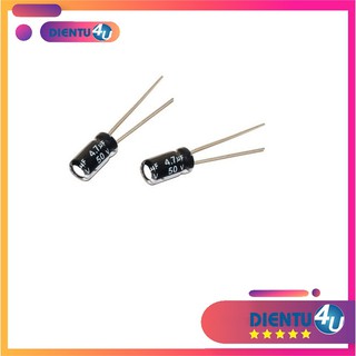 10 tụ hóa 4.7uf 50v 4.7uf/50v