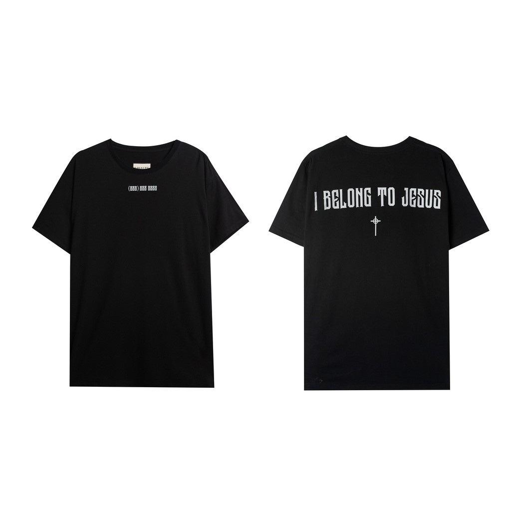 Áo thun tay lỡ loyalty, phông Unisex nam nữ Premium Cotton oversize form rộng 888 Jesus