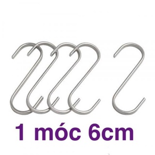 1 móc treo hình chử s 100% inox đủ size
