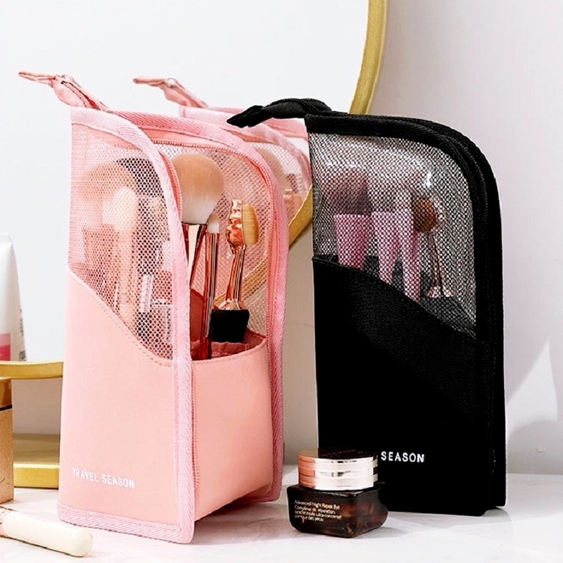 Túi Đựng Mỹ Phẩm Trong Suốt Chống Thấm Nước Di Động Tiện Dụng Cho Nữ Ốp