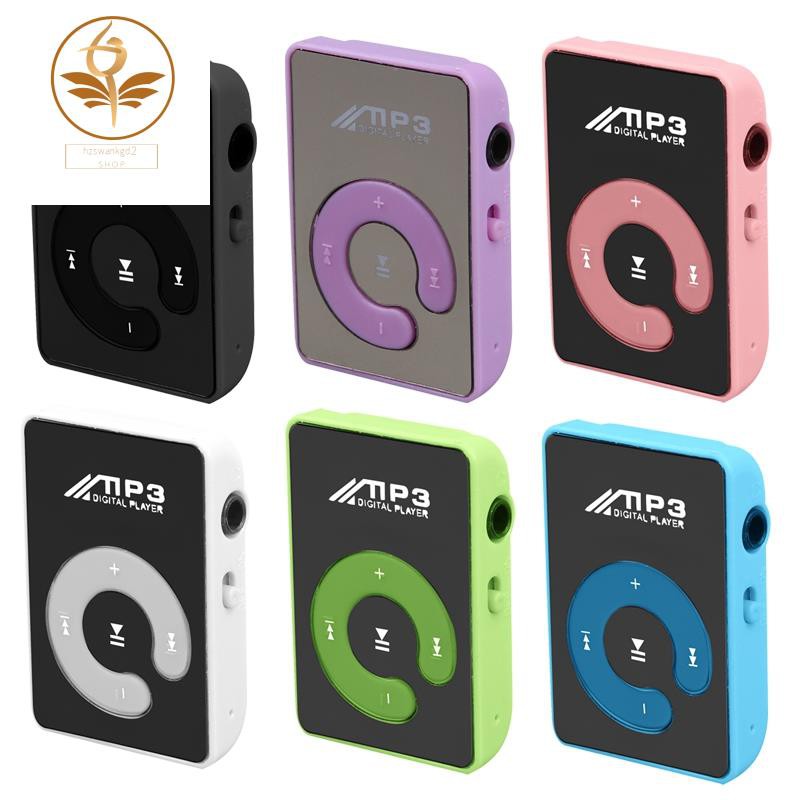 Máy Nghe Nhạc Mp3 Mini Hỗ Trợ Thẻ Nhớ Sd Tf 8gb