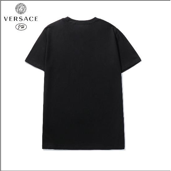 Áo Thun Cotton Tay Ngắn In Chữ Versace Thời Trang Dành Cho Cả Nam Và Nữ