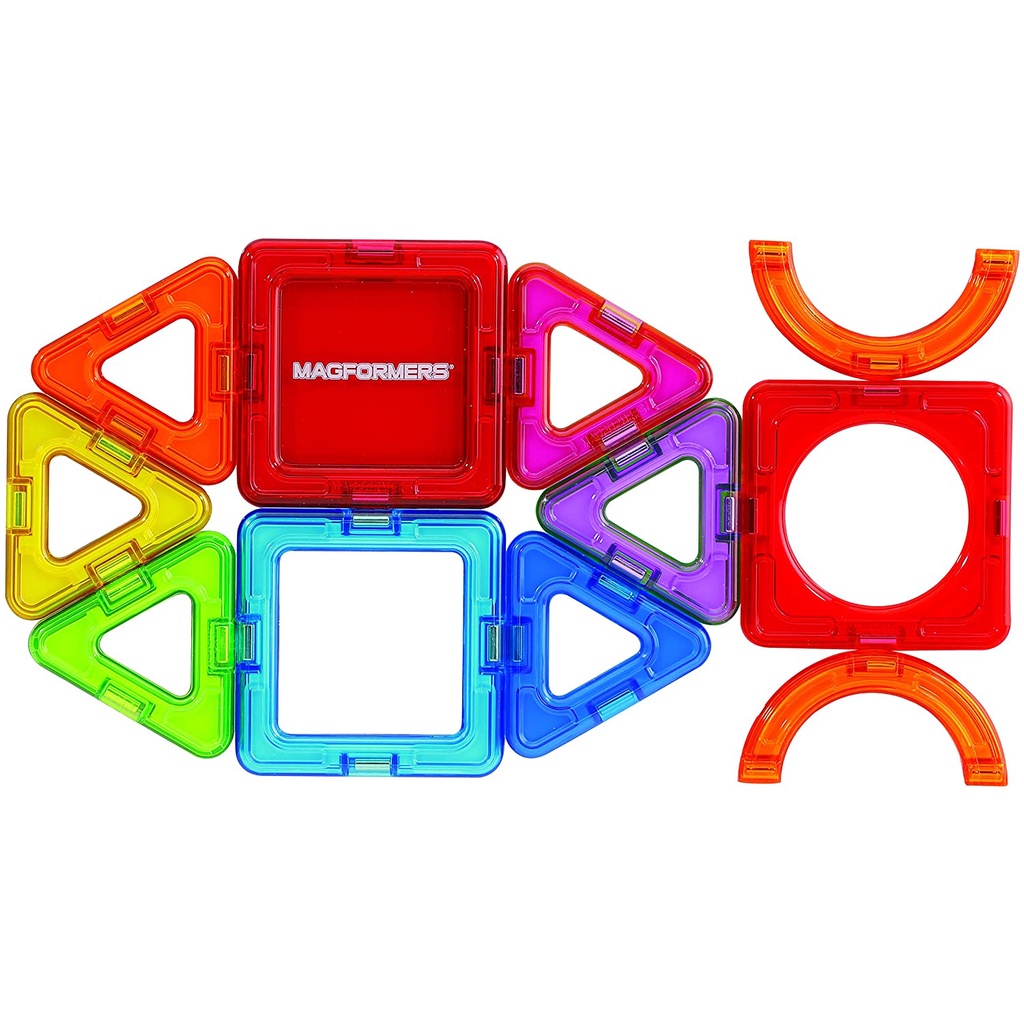 Đồ chơi Xếp hình nam châm 3D Magformers Bộ hình học 20 mảnh