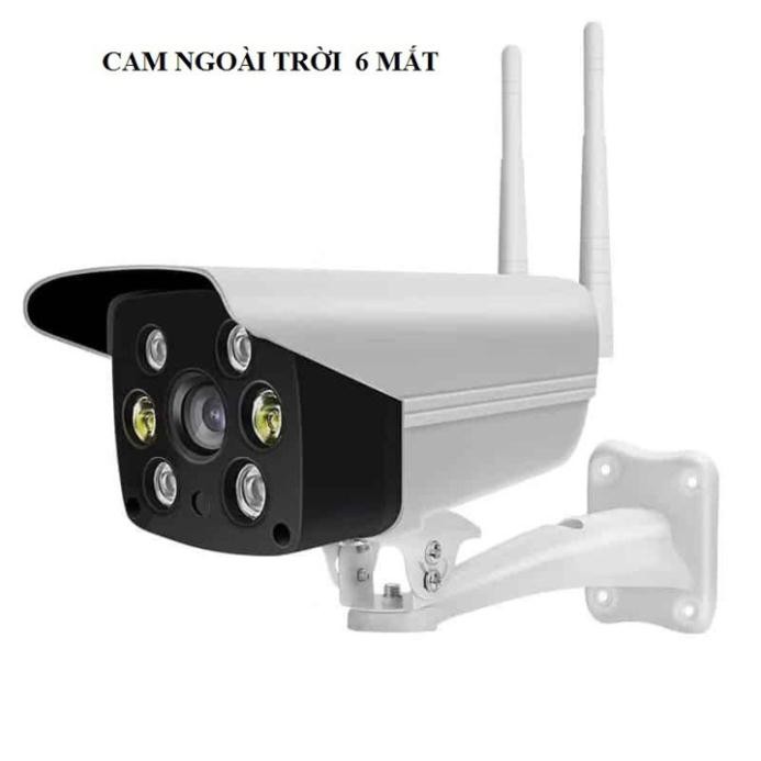 CAMERA NGOÀI TRỜI 6 ĐÈN - QUAY ĐÊM NÉT NHƯ BAN NGÀY | 30001 COP