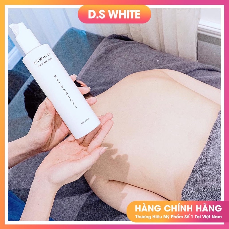 Tinh Chất Tắm Trắng Khô D.S White Dưỡng Trắng, Kích Trắng Dành Cho Mặt Và Body Hàng Chuẩn Spa 250ml