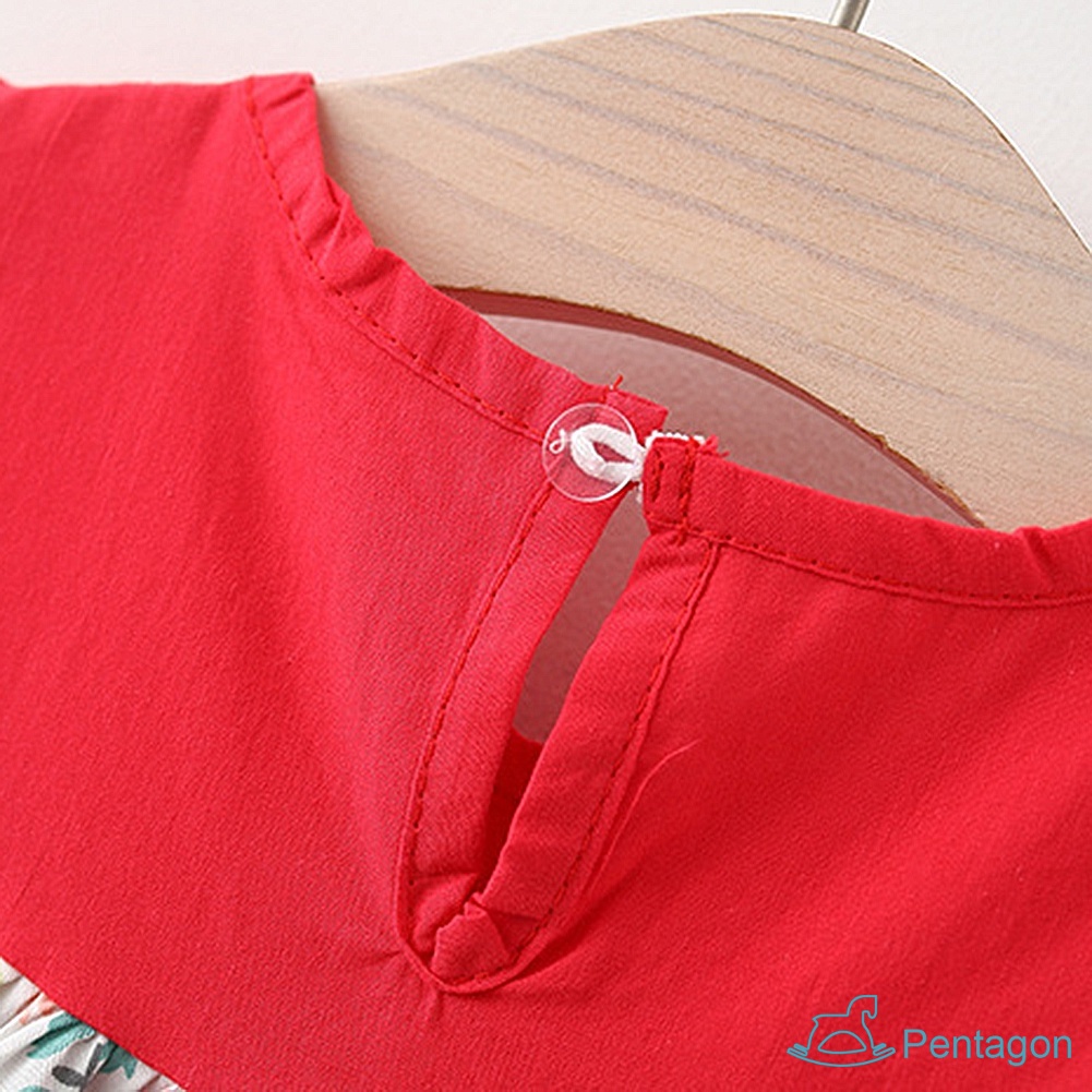 Đầm Công Chúa Không Tay Kèm Nón Thời Trang Cho Bé Gái 0-4 Tuổi