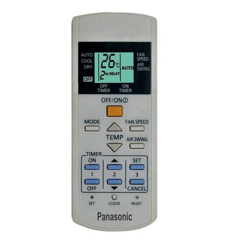 Điều khiển điều hòa Panasonic dòng thường (Không Inverter).