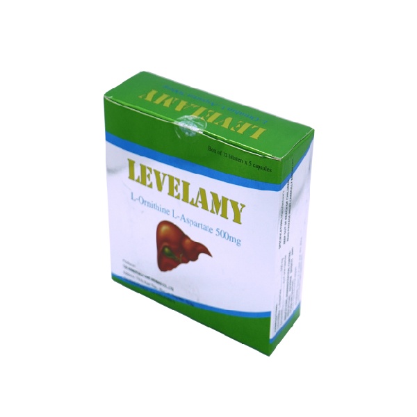 Viên uống sơ gan Levelamy 500mg  - Phân phối bởi Eunice