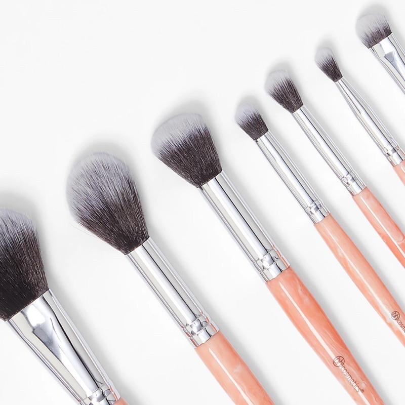 Bộ cọ trang điểm set cọ trang điểm Bh Cosmetics Bhcosmetics bhcosmetics bhcosmetic rose quartz 9 piece brush set brushes