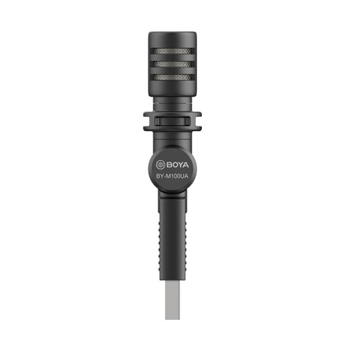 Mic thu âm Plug-in dành cho điện thoại, máy ảnh, máy tính BOYA M100UA