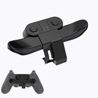 For PS4 Extended Gamepad Back Button Attachment Controller Paddles For DualShock4 Rear Extension Keys With Turbo Accessories